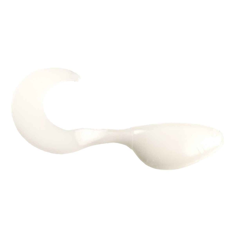 Mr. Crappie Shadpole CT_White|2″