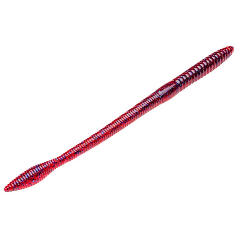 KVD Bull Worm_Plum|10″