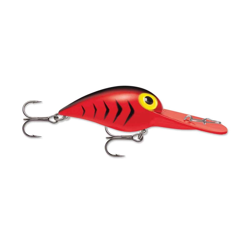 Wiggle Wart Deep_Fluorescent Red/ Black HB