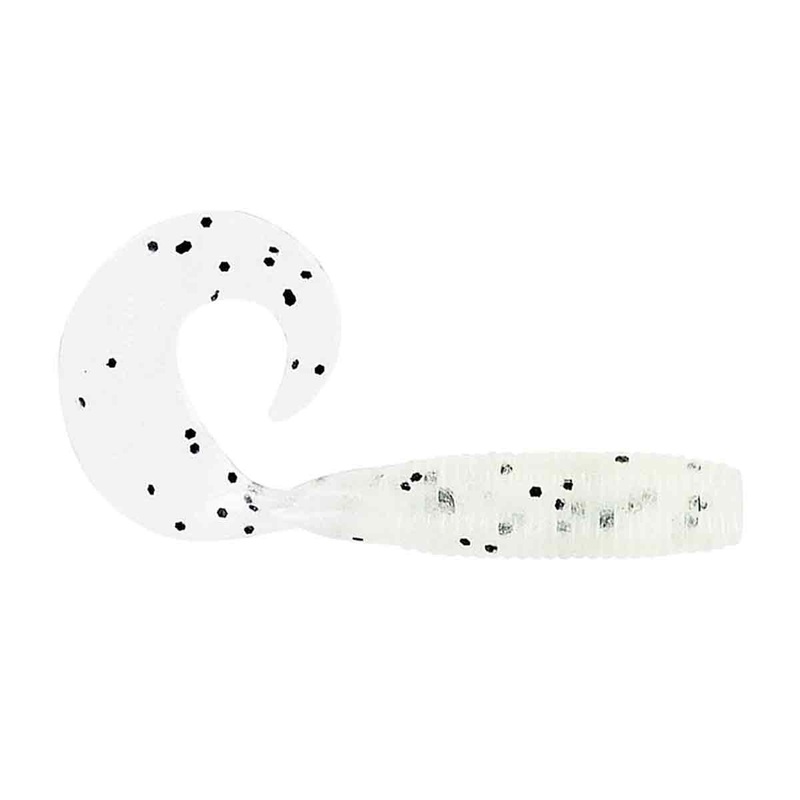 Single Tail Grub_Clear Black|4″