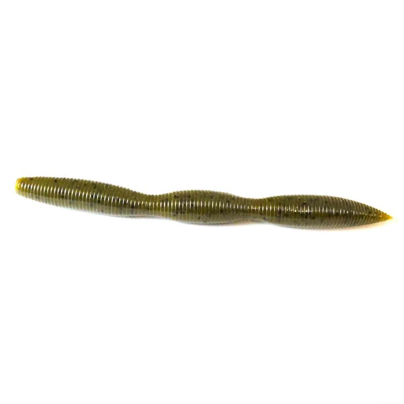 Baton Worm_Green Pumpkin|4.8″