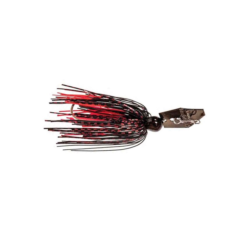 Chatterbait Elite_Black/Red*|3/8oz