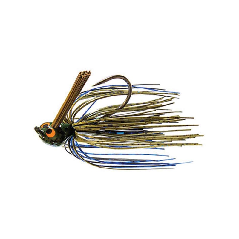 Crosseyez Flipping Jig_Bruised Green Pumpkin*