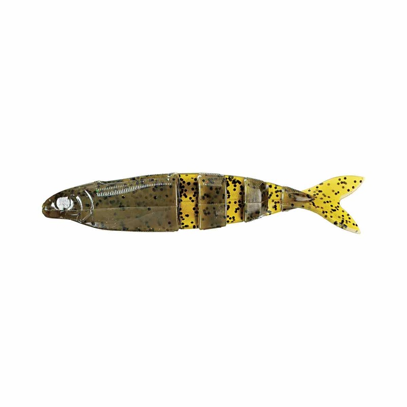 Live Magic Shad_Green Pumpkin|3.5″|4.5″