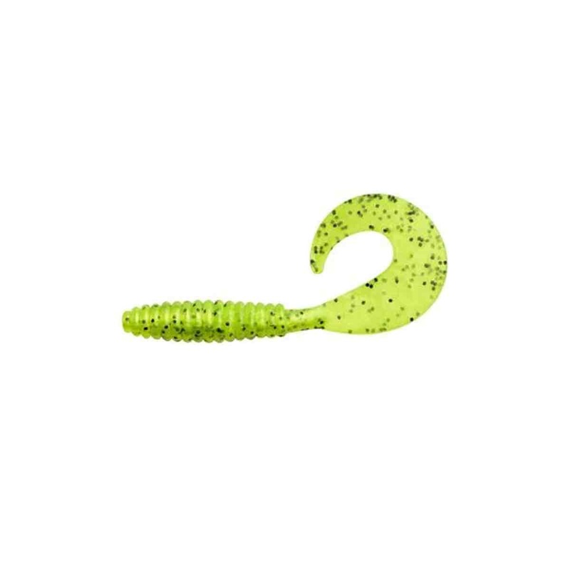 Swim’N Grub_Pearl Chartreuse Black Flake