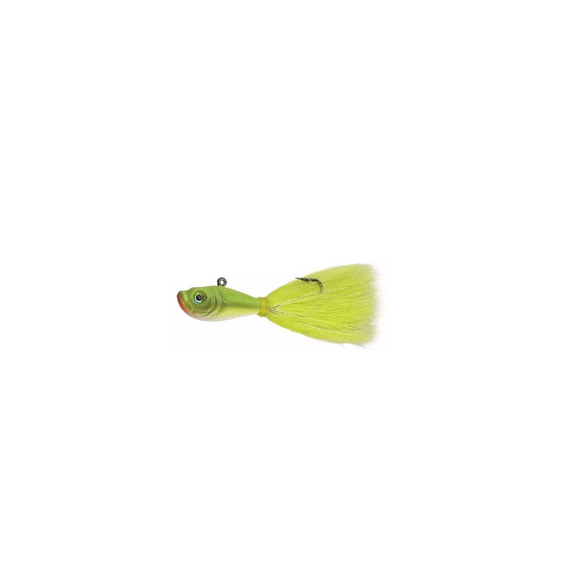 Bucktail Jig Chrome_Chrome Chartreuse*