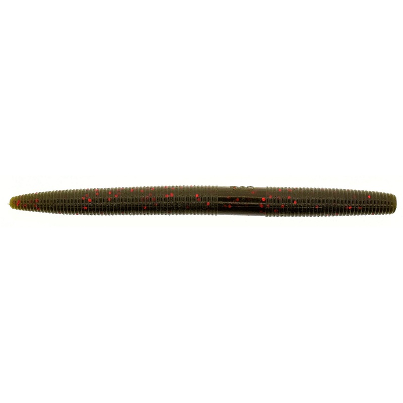 Senko_Green Pumpkin Red Flake|5″