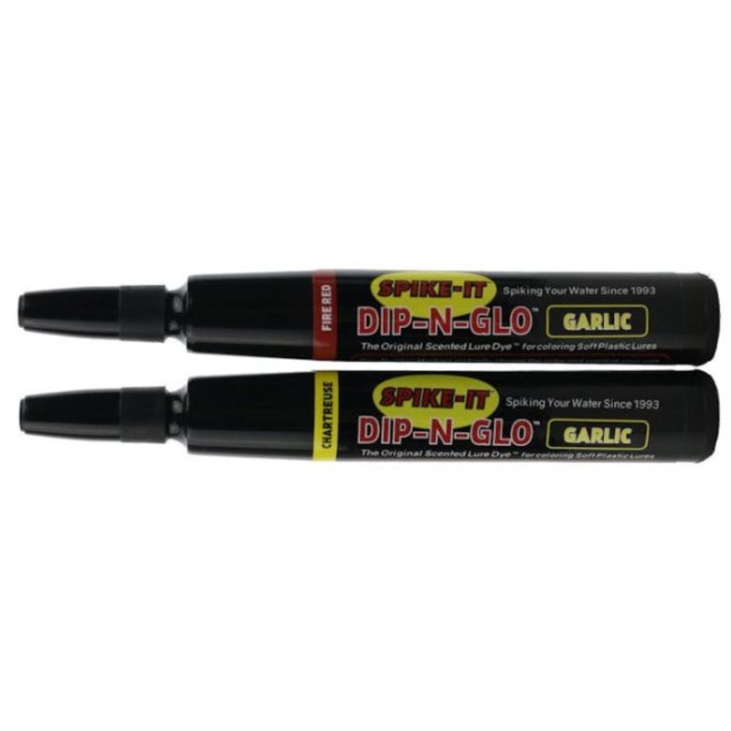Dip-N-Glo Marker Garlic_Chartreuse/Fire Red