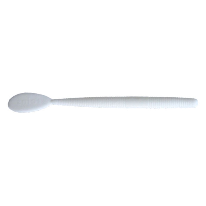 Paddle Tail Worm_Mat White|6″