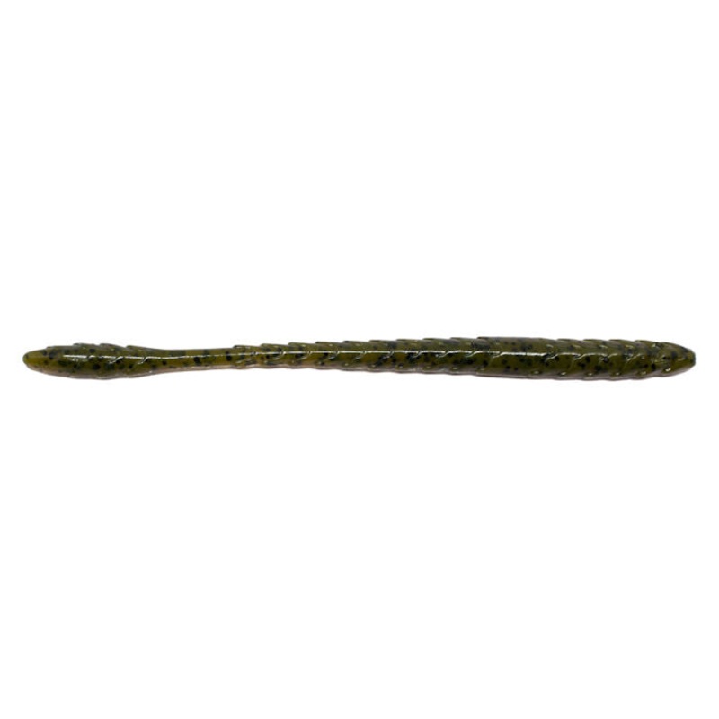 Slim Shake Worm_Green Pumpkin|6″|8″