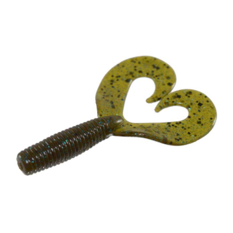 Fat Albert Twin Tail_Green Pumpkin Blue