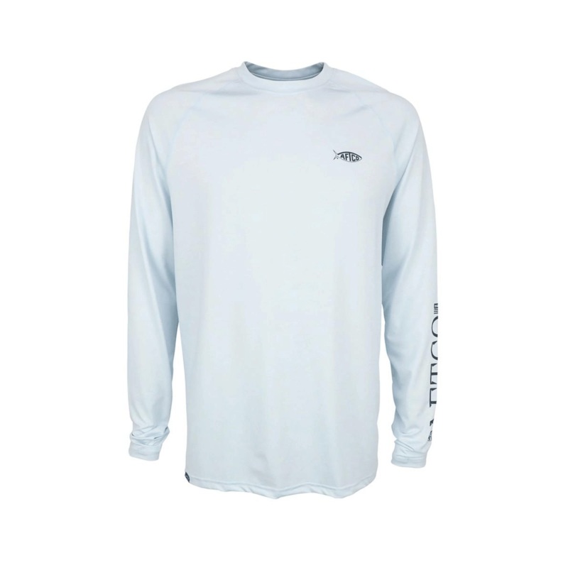 Aftco Yurei Performance Shirt|Light Gray Heather|S|M|L|XL|2XL|3XL
