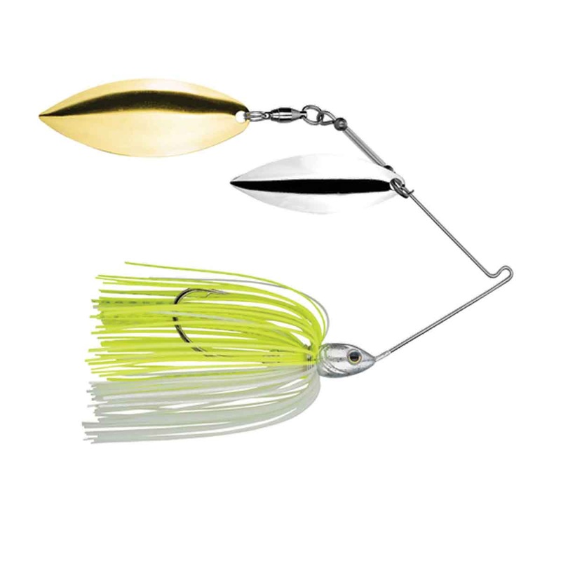 Tour Grade SpInnerbait W/W_Chart/White