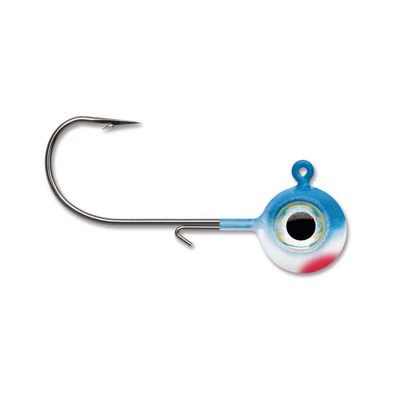 Neon Moon Eye Jig_Blue White|3/8 oz