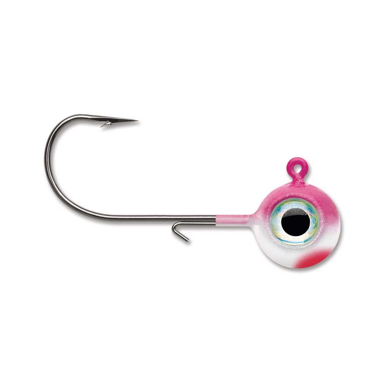 Neon Moon Eye Jig_Pink Pearl|3/8 oz