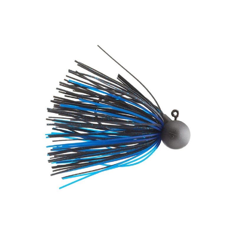 M2 Football Jig V2_Black Blue|3/8 oz