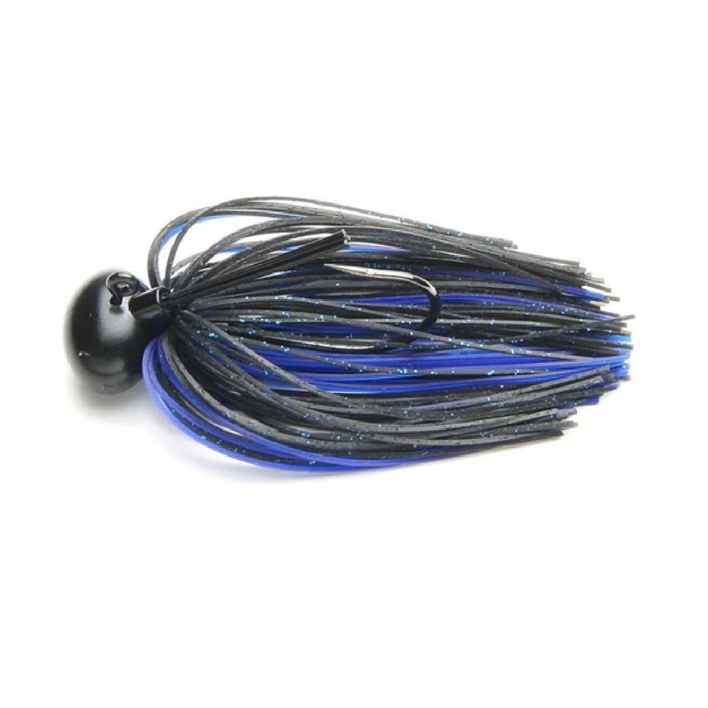 M2 Football Jig V2_Black/Blue Flake