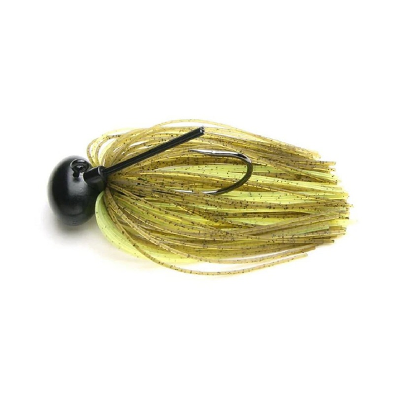 M2 Football Jig V2_Green Pumpkin/Chartreuse