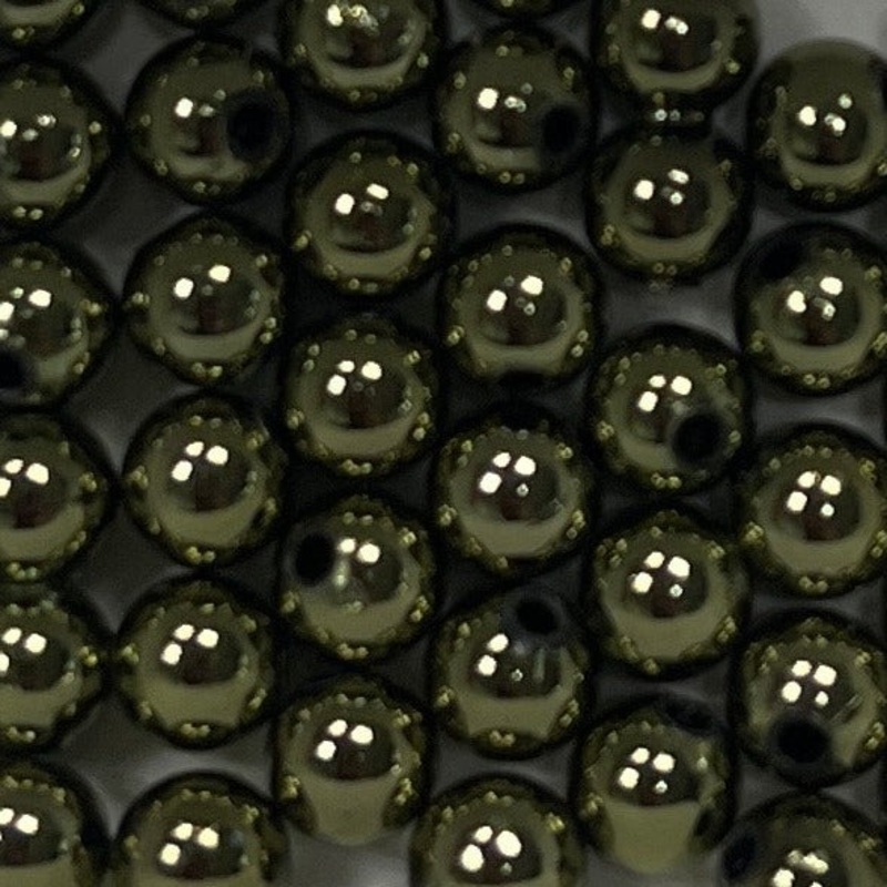 Beads_Metallic Bronze|100 pack