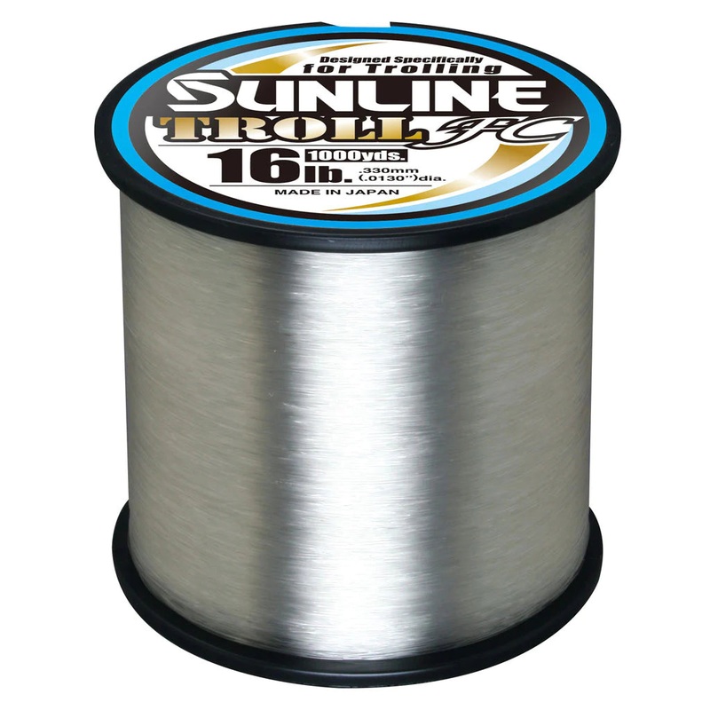 Troll FC Fluorocarbon Line|Clear|16lb|1000yds