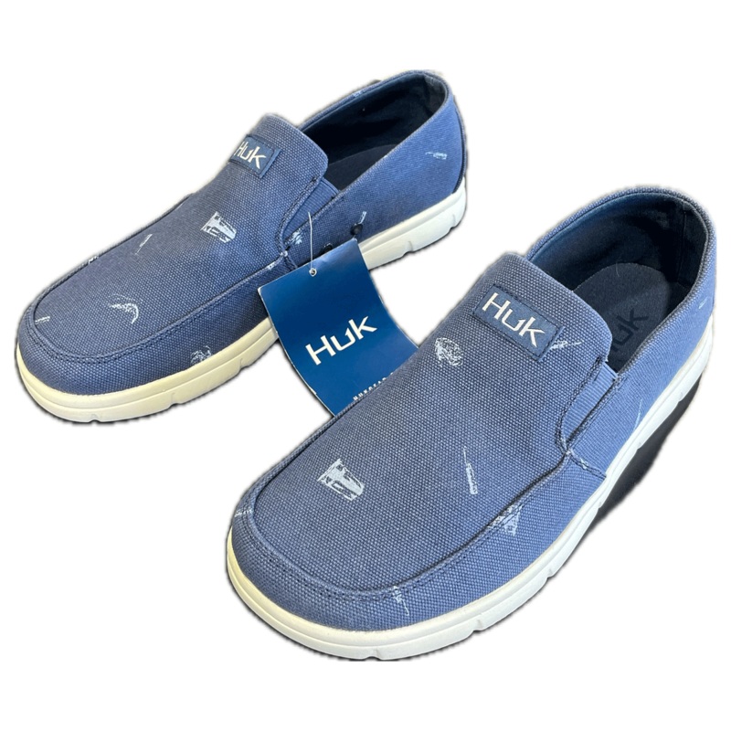 Huk Brewster Print Shoes|Indigo|8|9|10|11|12|13