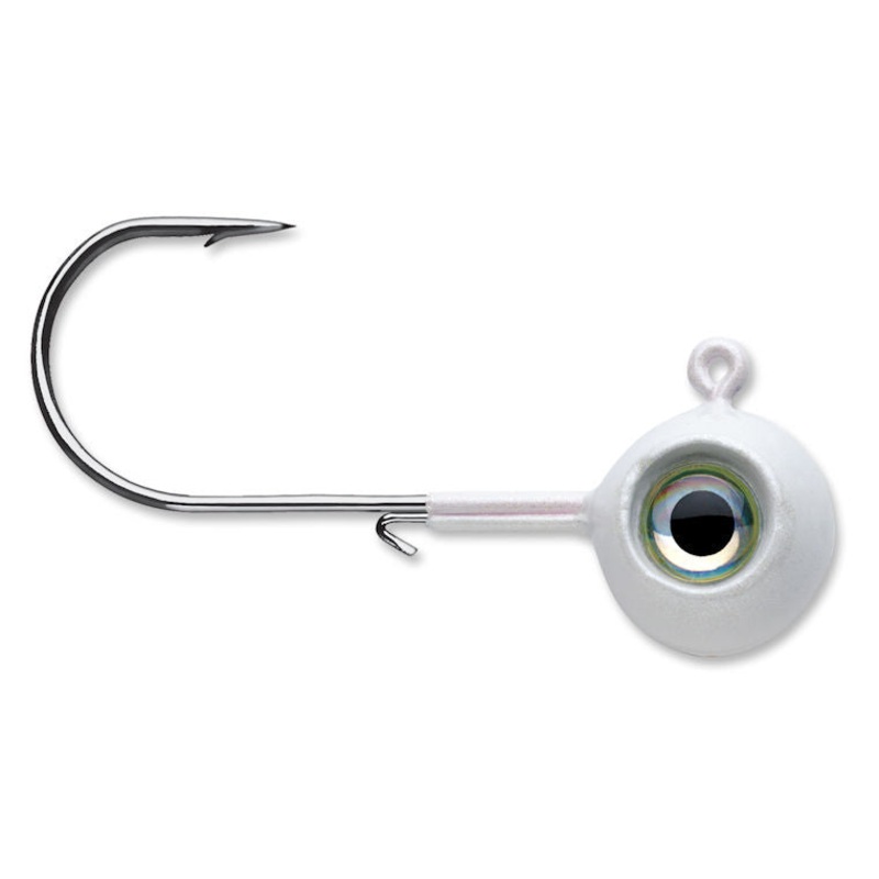 Neon Moon Eye Jig_White|1/4 oz|1/8 oz