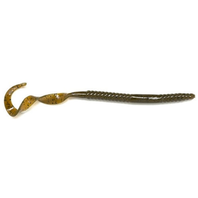 10 Ribbon Tail Worm_Green Pumpkin