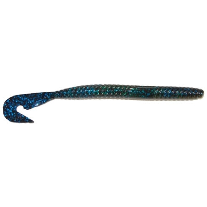 Burner Worm_Green Pumpkin Black Blue Glitter