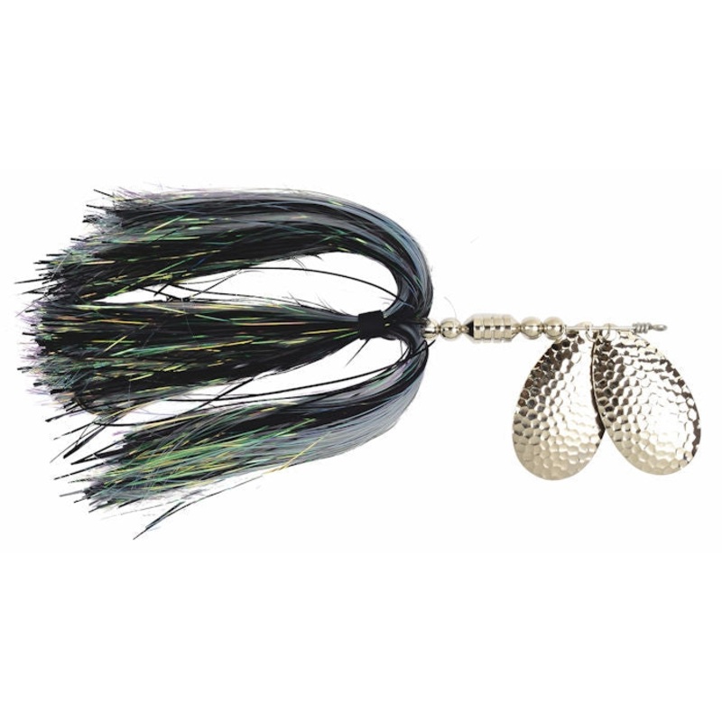 Double Flash Musky Spinner_Night Rider