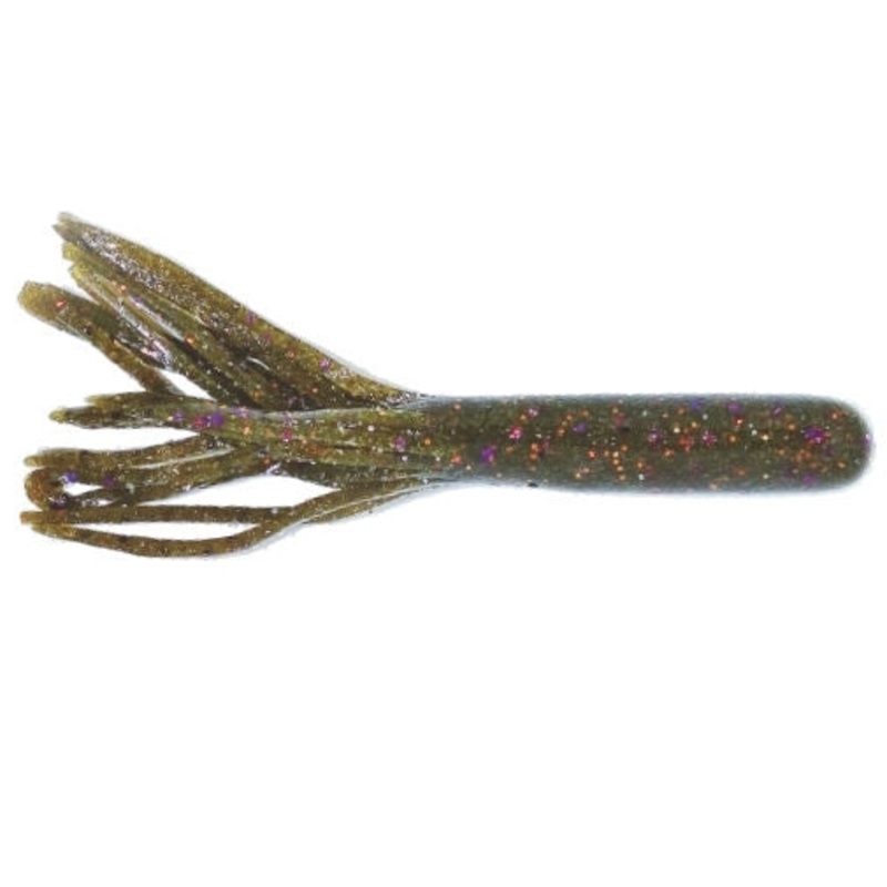 Drop Shot Tube_Green Pumpkin Purple Copper