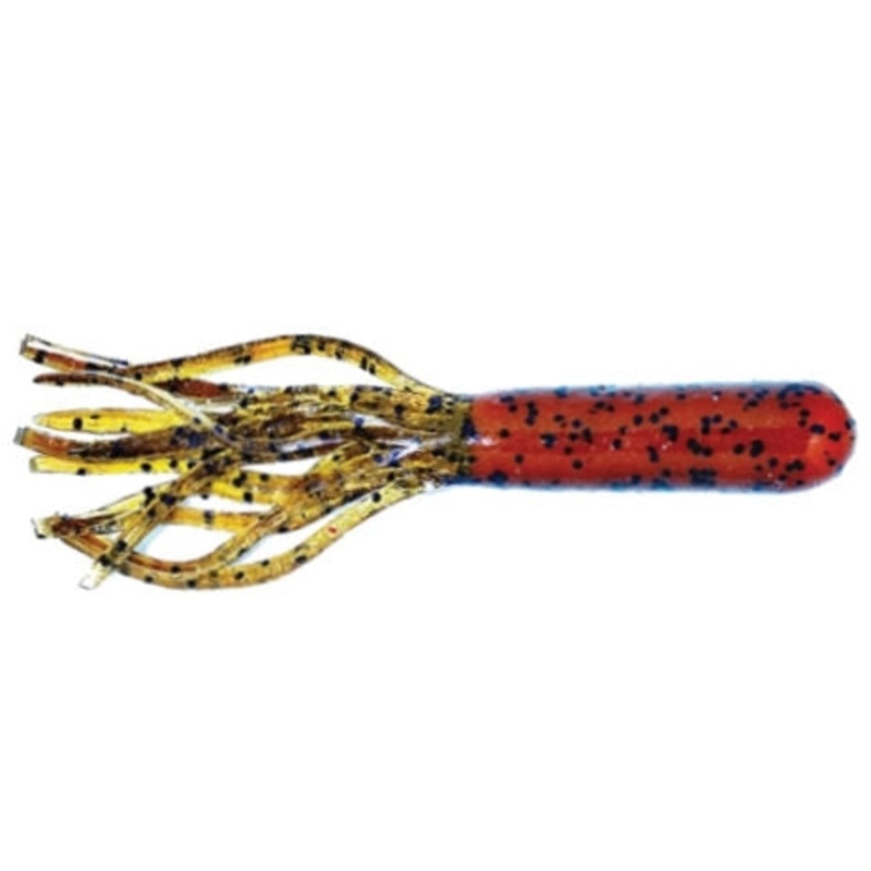 Skirt Chaser Tube_Orange Craw|3 1/2″