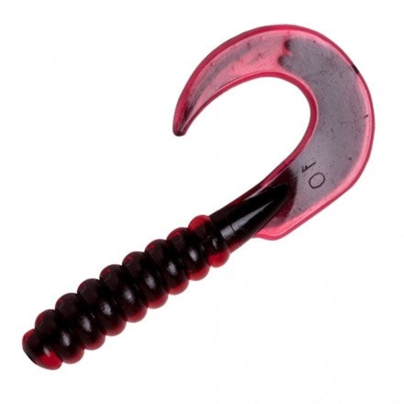 Walleye Grub_Red Bloodline|3″