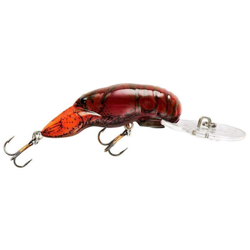 Wee Craw Crankbait_Flaming Junebug