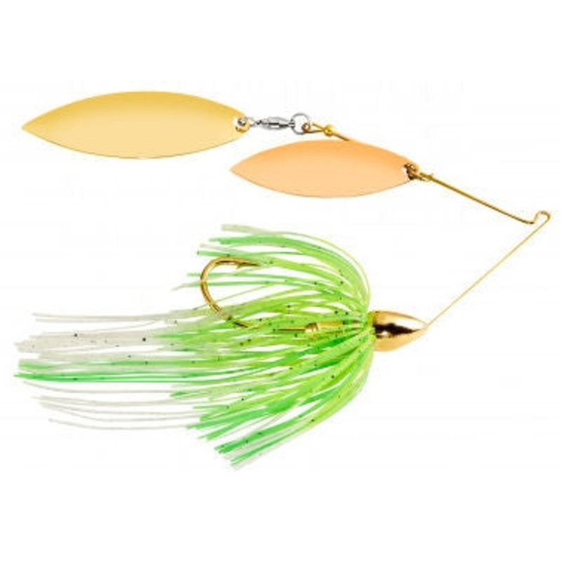 DW Spinnerbait GF_White Lime Chartreuse