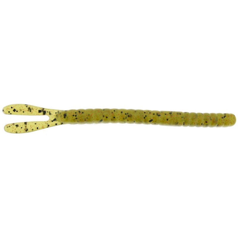 Fork Tail Worm_Watermelon Red|5″
