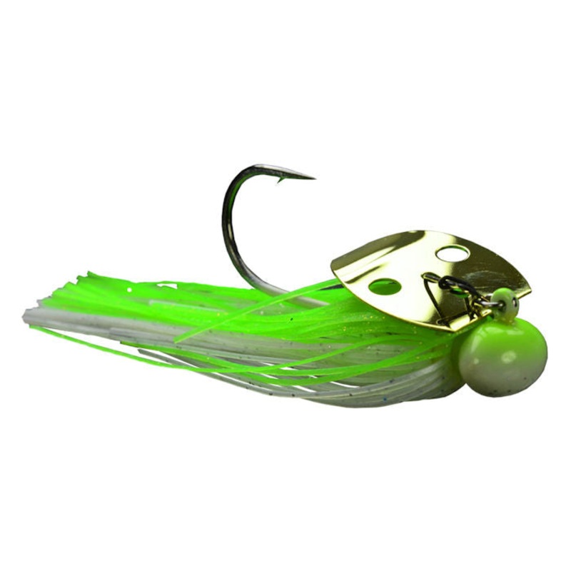 Tung. Knocker_Chartreuse White/Gold Blade