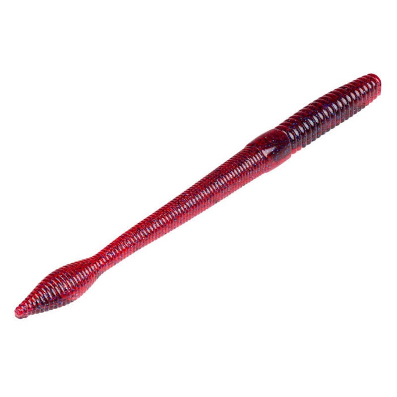 KVD Bull Worm OPT_Plum|8″