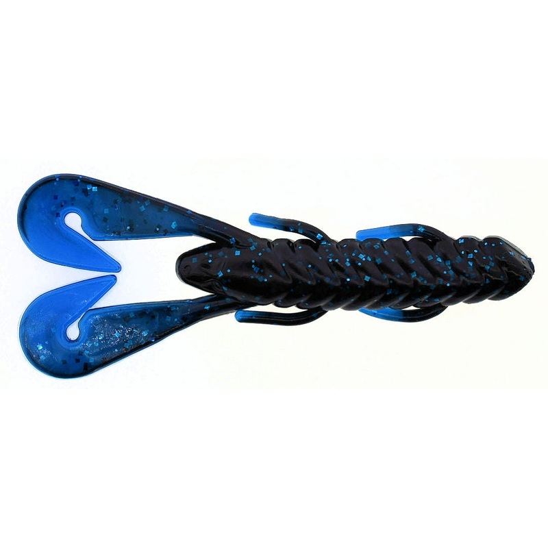 Burner Craw_Black Blue Glitter Blue Tail