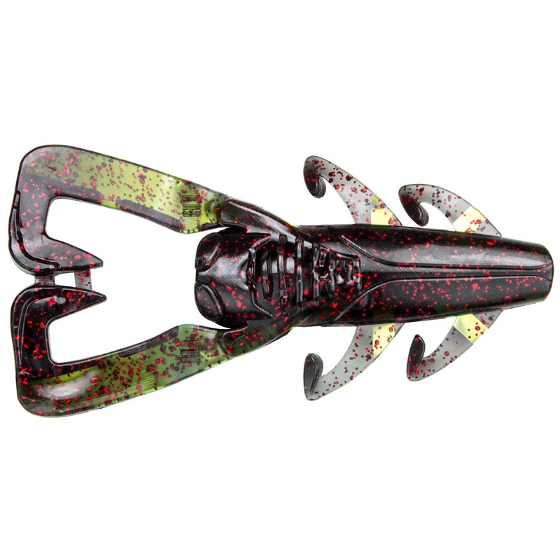 Lunker Bug_Black Red Flake*|4″