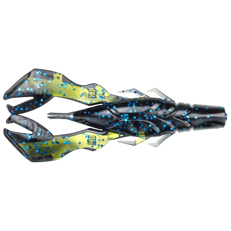 Lunker Craw_Black Blue*|4″