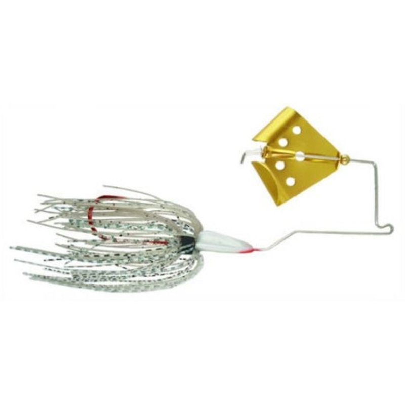 Cavitron Buzzbait_Ghost/Gold Blade