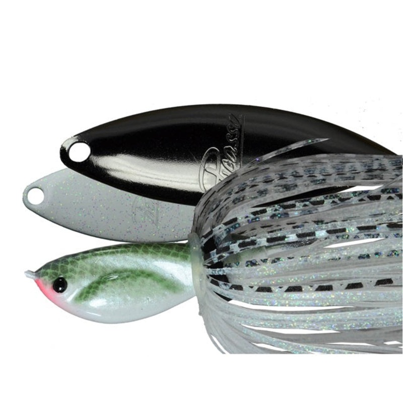 Painted Dbl Willow Spinnerbait_Gizzard Shad