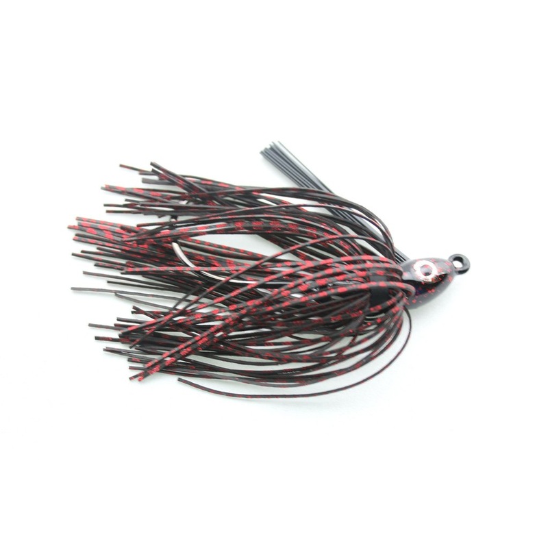 Saber Swim Jig_Black Widow*|1/4 oz|3\8 oz