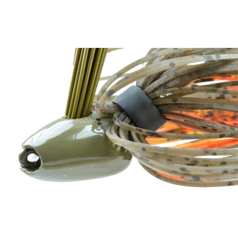 Spider Jig_Green Pumpkin Amber Red*