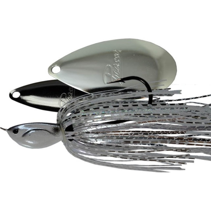 W/I Inviz-Wire Spinnerbait_Bling Shad – Nickel/Nickel*