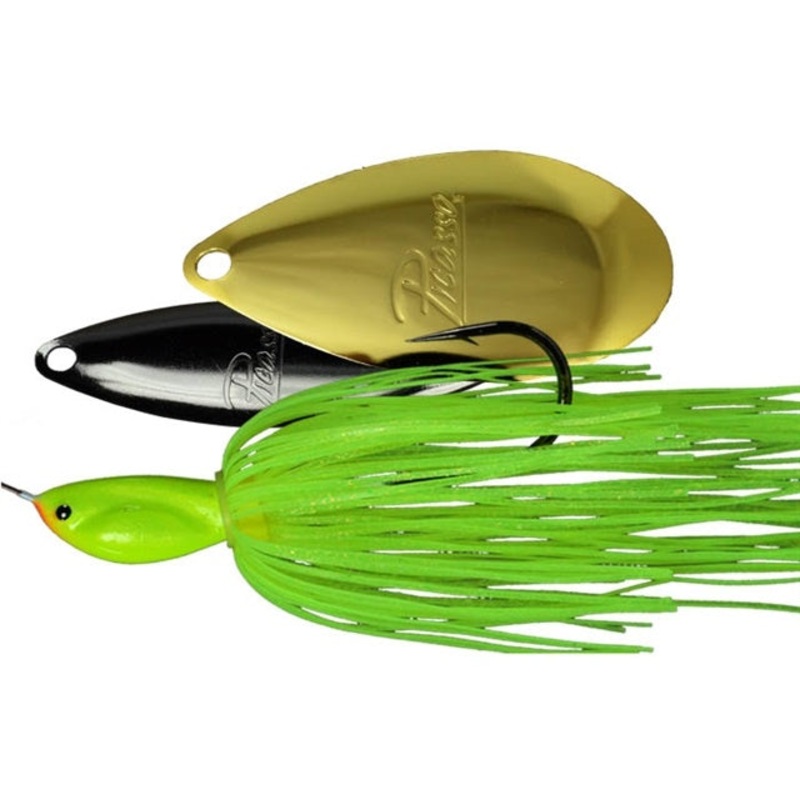 W/I Inviz-Wire Spinnerbait_Chartreuse – Nickel/Gold*