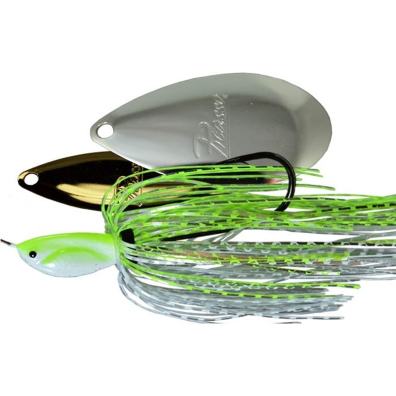 W/I Inviz-Wire Spinnerbait_Chartreuse White Chrome – Gold/Nickel