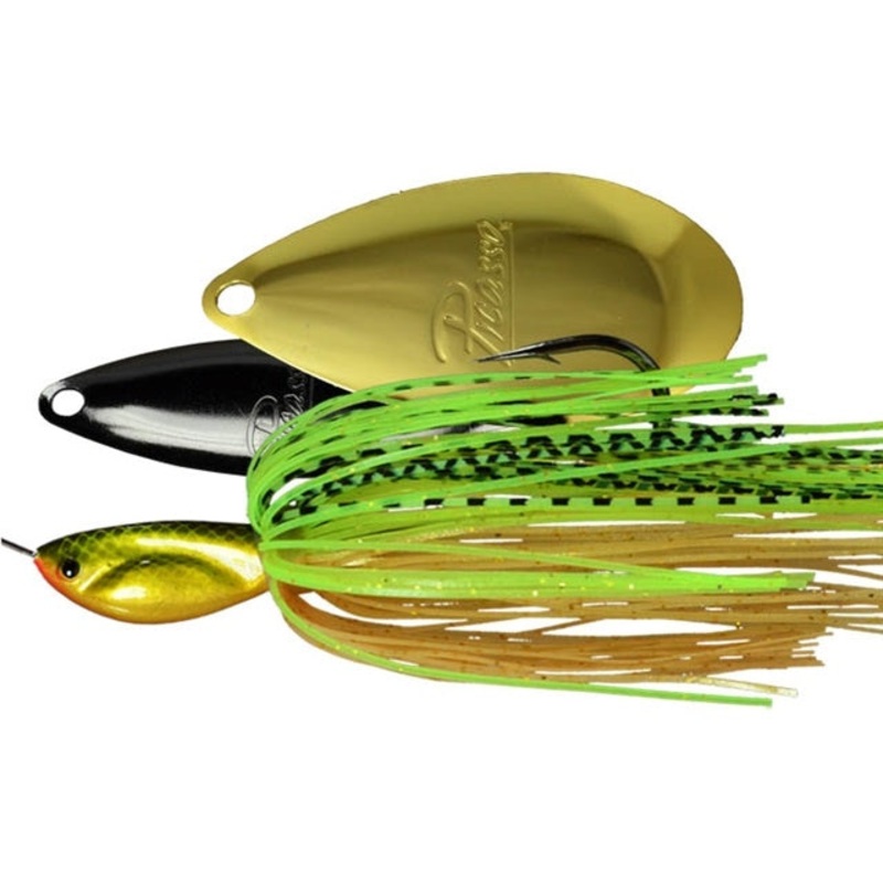 W/I Inviz-Wire Spinnerbait_Golden Shiner – Nickel/Gold*