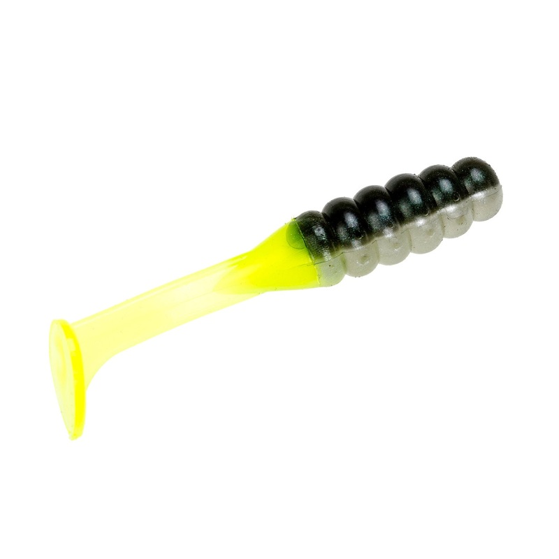 Mr. Crappie Slabalicious_TN Shad Chartreuse Tail