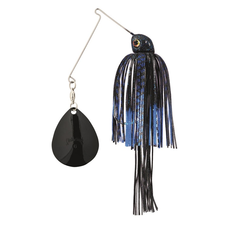 Tour Grade Night Spinnerbait_Black Blue